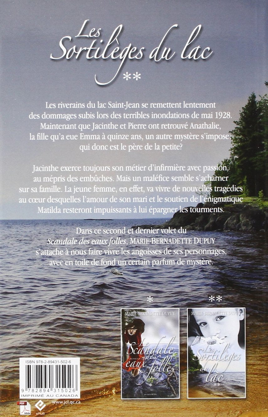 Les sortilèges du lac # 2 (Marie-Bernadette Dupuy)