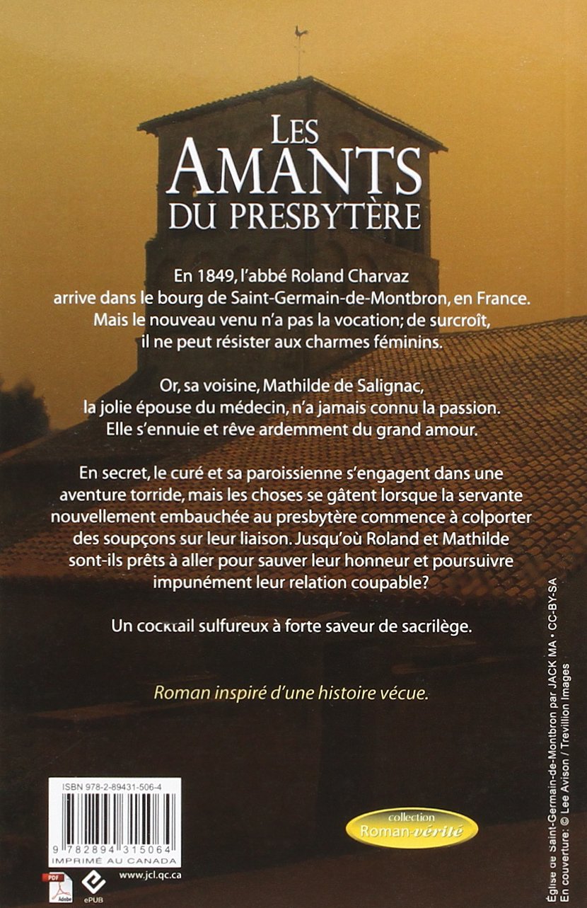 Les amants du presbytère (Marie-Bernadette Dupuy)