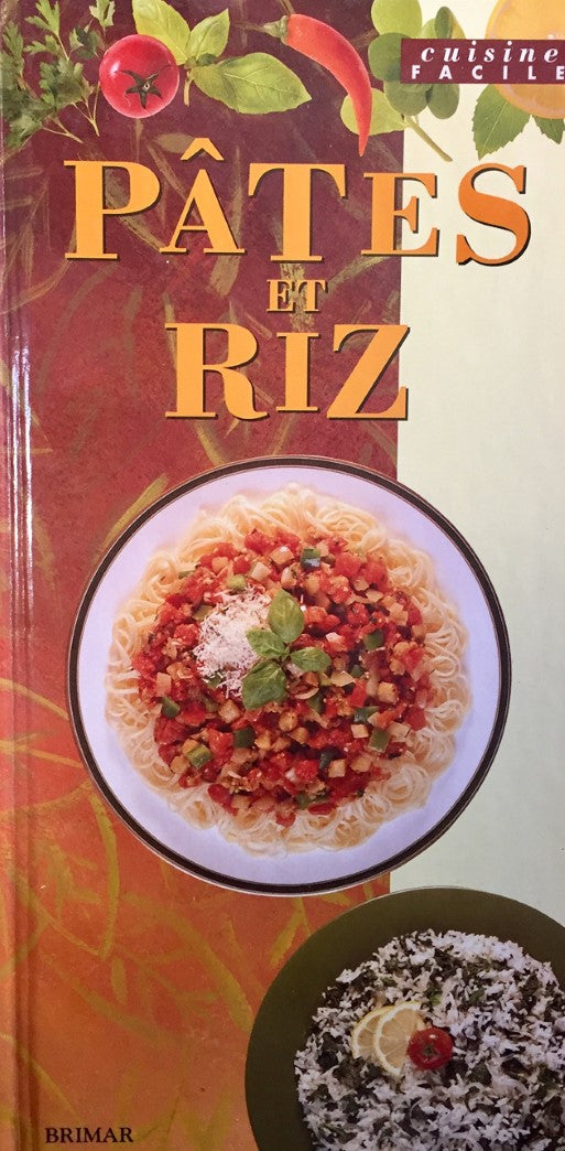 Livre Pâtes et riz - Collectif (Livre d'occasion) - ISBN 2894331355