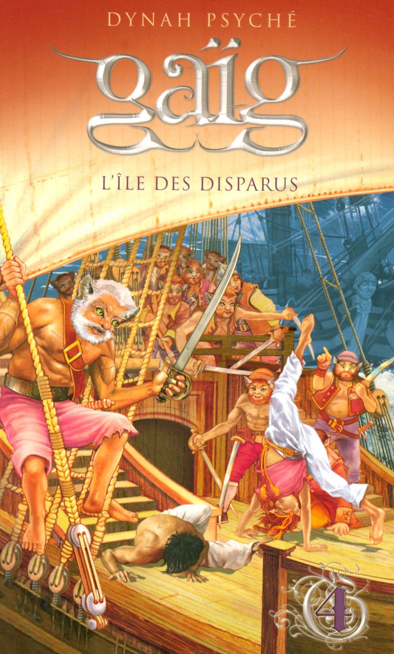 Livre Gaïg # 4 : L'île des disparus (Dynah Psyché) (Livre d'occasion) - ISBN 2894353707