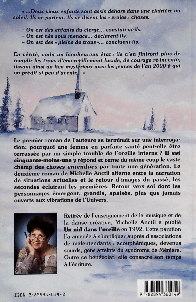 Livre Il est cinquante-moins-une - Michelle Anctil (Livre d'occasion) - ISBN 2894360142
