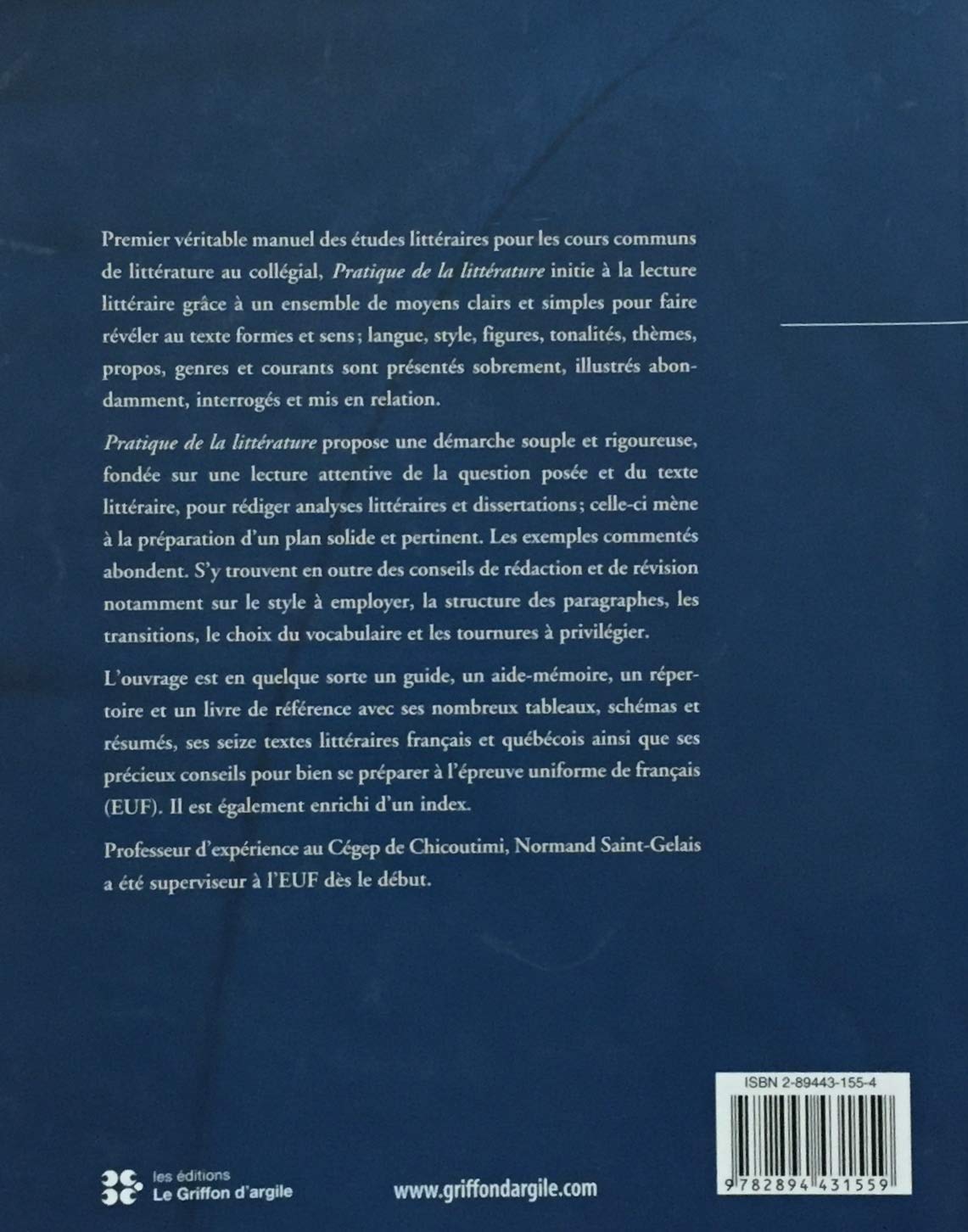 Pratique de la littérature