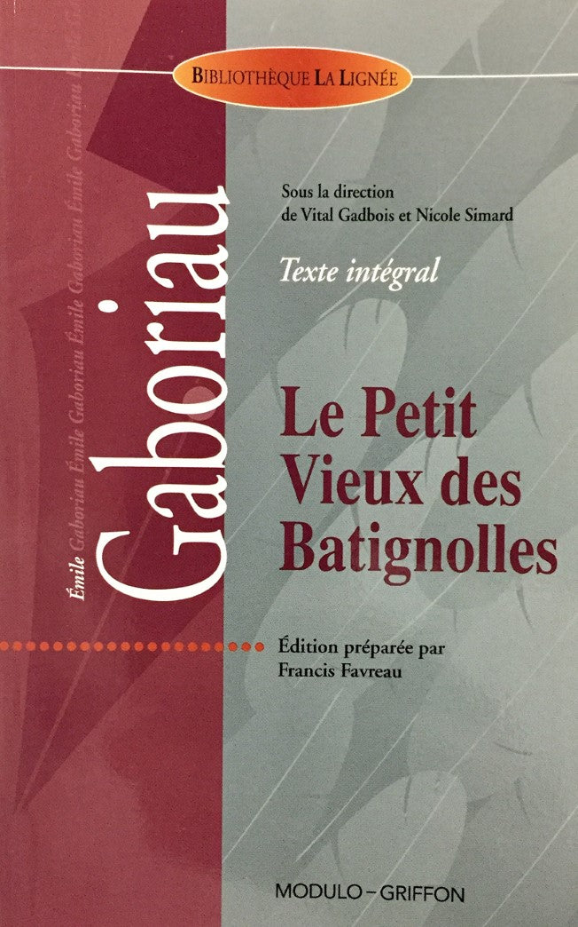 Livre ISBN 2894432135 Bibliothèque La Lignée : Le petit vieux des Batignolles