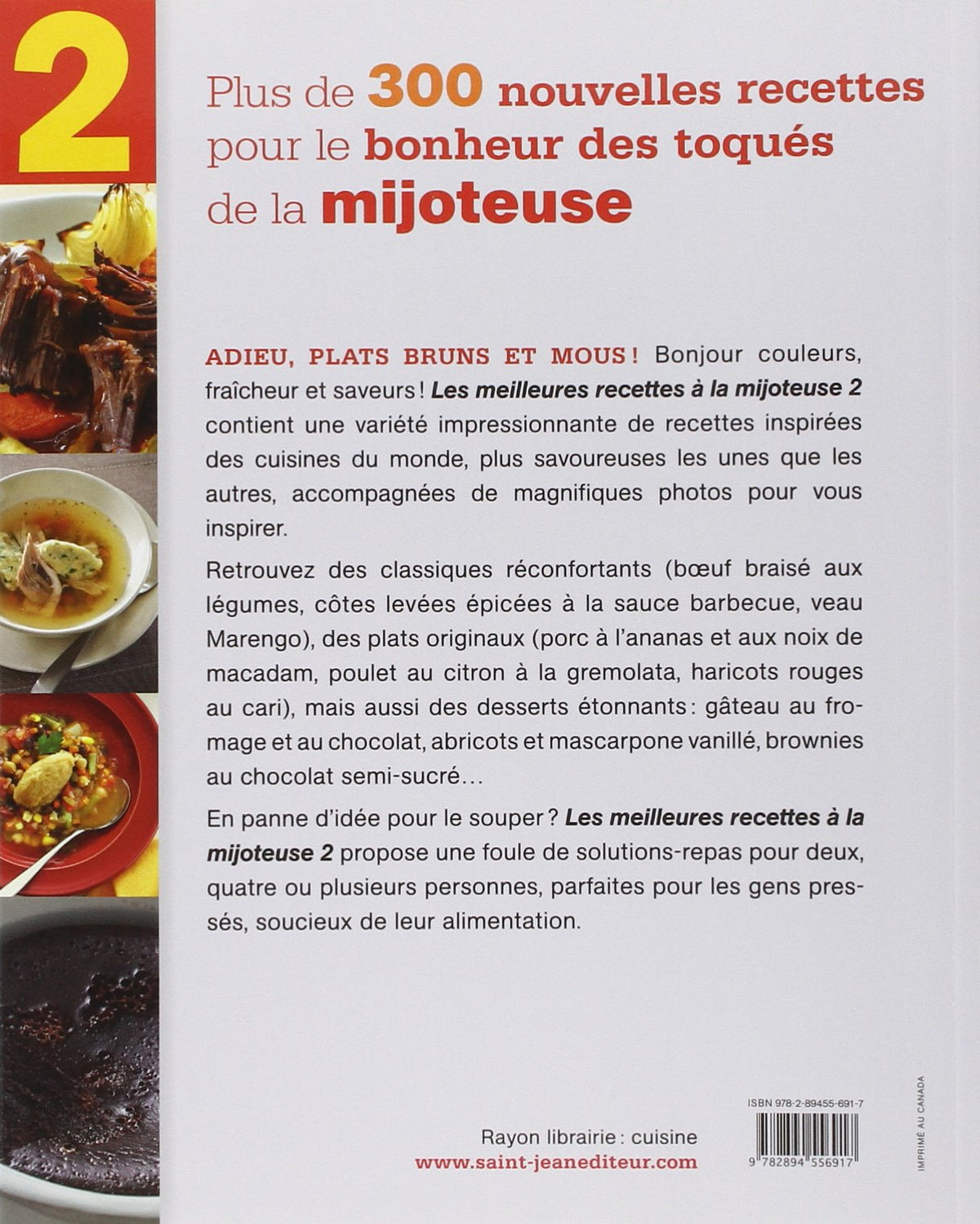 Livre Les meilleures recettes à la mijoteuse (Donna-Marie Pye) (Livre d'occasion) - ISBN 2894556918