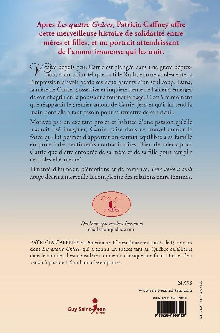 Livre Une valse à trois temps (Patricia Gaffney) (Livre neuf) - ISBN 2894558120