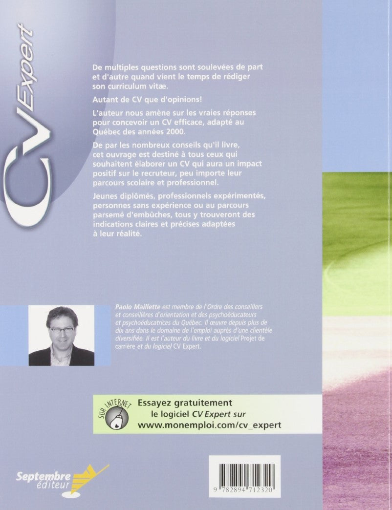 Livre CV Expert : Le CV efficace, passeport de vos compétences - Paolo Maillette (Livre d'occasio...