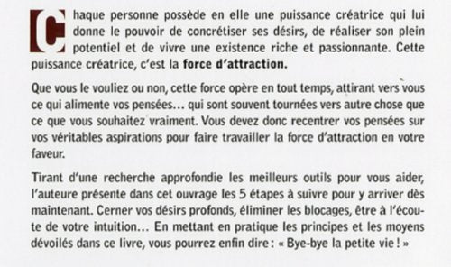 Livre Que la force d'attraction soit avec toi : susciter l'abondance et le plaisir dans son quoti...