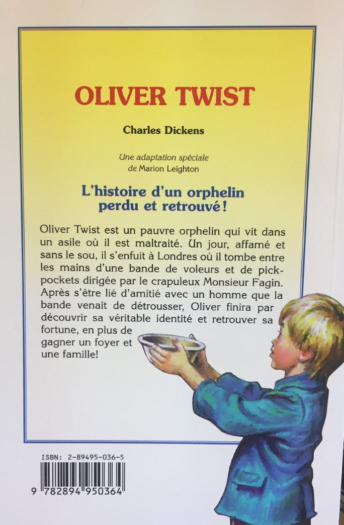 Livre Les Grands Classiques Illustrés : Oliver Twist (Charles Dickens) (Livre d'occasion) - ISBN...
