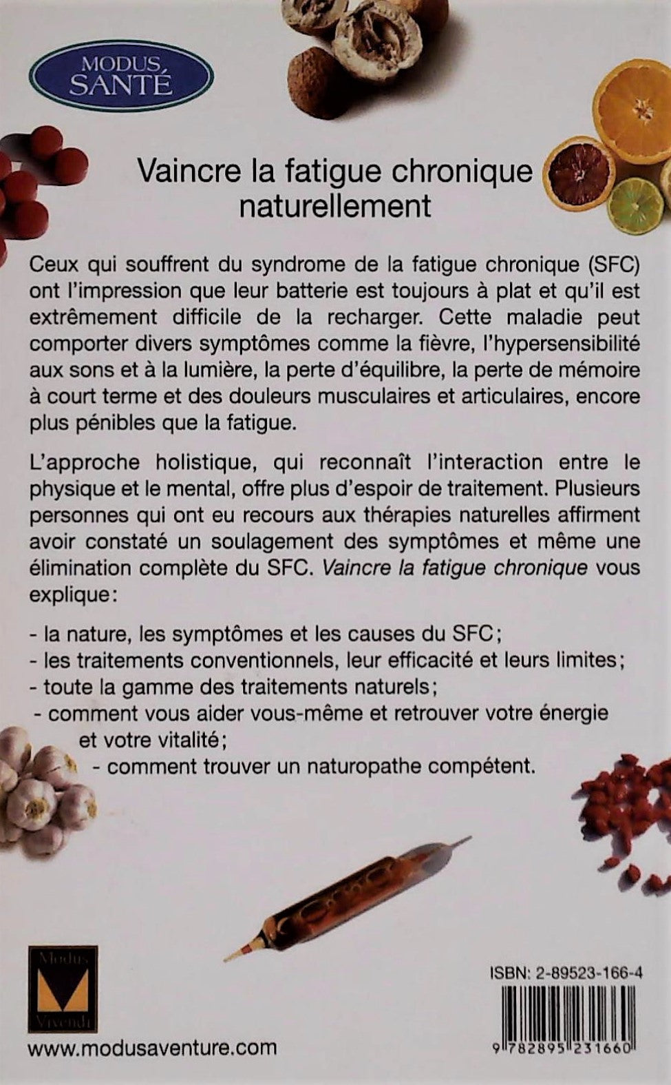 Livre Vaincre la fatigue chronique - Gill Jacobs (Livre d'occasion) - ISBN 2895231664