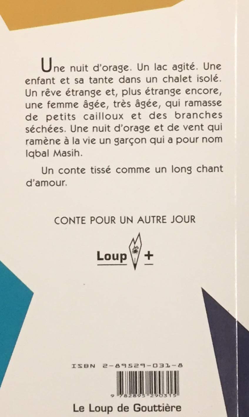 Livre L'enfant qui tissait des tapis - Sylvie Nicolas (Livre d'occasion) - ISBN 2895290318
