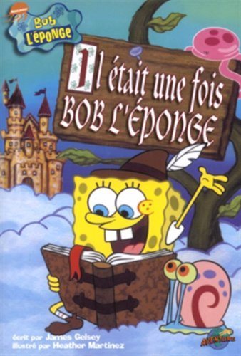 Livre Il était une fois Bob L'Éponge (Livre d'occasion) - ISBN 2895431825