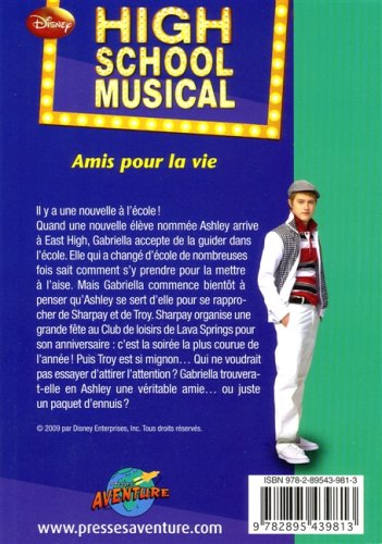 Livre High School Musical : Amis pour la vie (Hélène Pilotto) (Livre d'occasion) - ISBN 2895439818