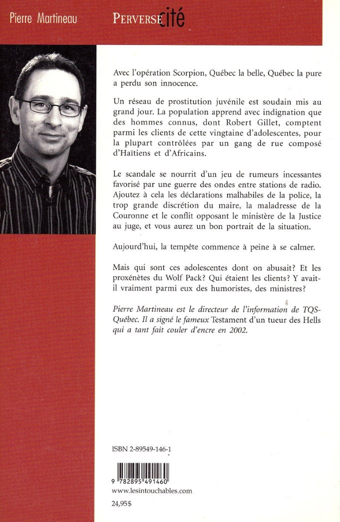 Livre Perverse Cité (Pierre Martineau) (Livre d'occasion) - ISBN 2895491461