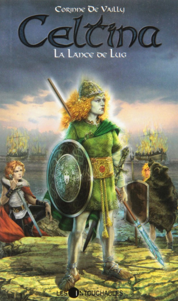 Livre ISBN 289549259X Celtina # 4 : La lance de Lug (Corinne De Vailly)