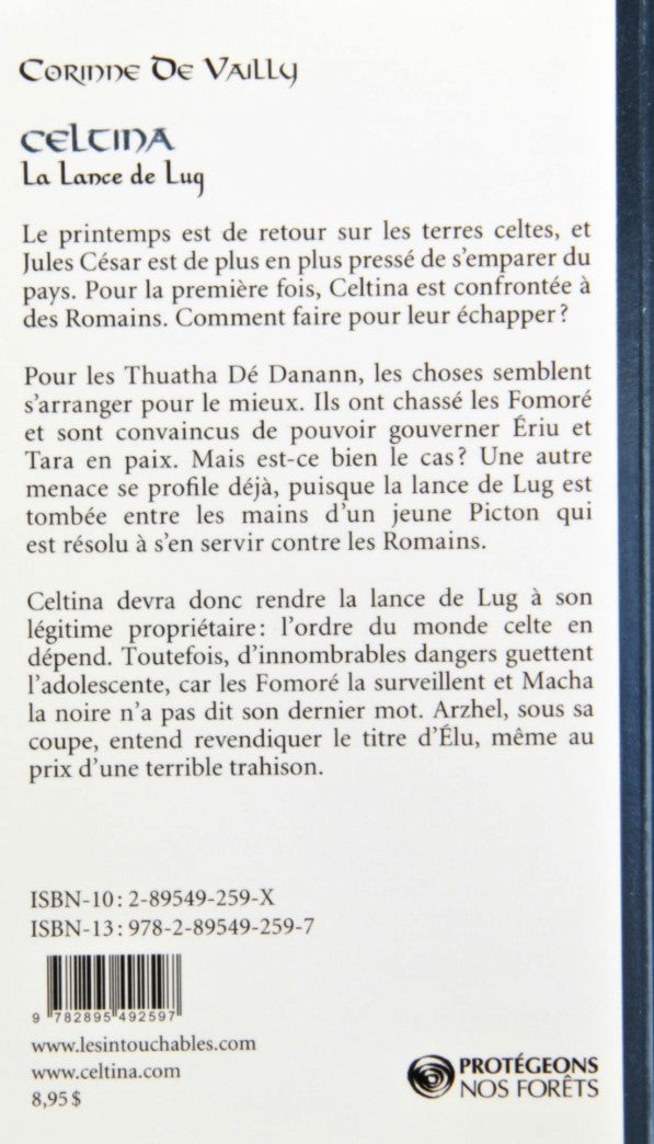 Celtina # 4 : La lance de Lug (Corinne De Vailly)
