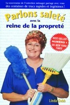 Livre Parlons salté avec la reine de la propreté - Linda Cobb (Livre d'occasion) - ISBN 2895650500