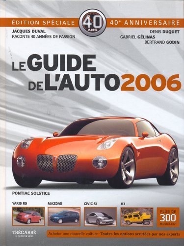 Livre Le Guide de l'Auto 2006 - Collectif (Livre d'occasion) - ISBN 2895682747