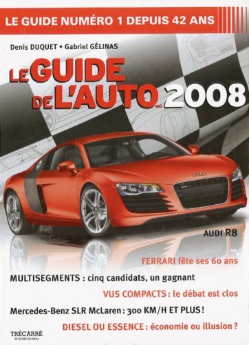 Livre Le Guide de l'Auto 2008 - Collectif (Livre d'occasion) - ISBN 2895683506