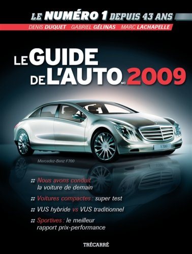 Livre Le Guide de l'Auto 2009 (Collectif) (Livre d'occasion) - ISBN 2895684219