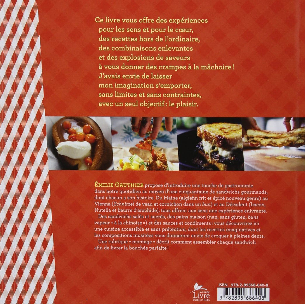 Livre Révolution sandwichs - Émilie Gauthier (Livre neuf) - ISBN 2895686408