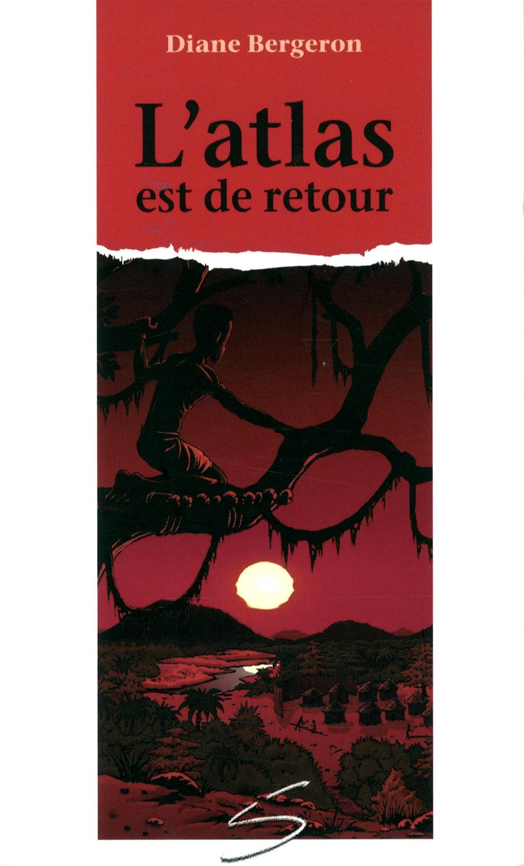 Livre L'atlas est de retour - Diane Bergeron (Livre d'occasion) - ISBN 2896070907