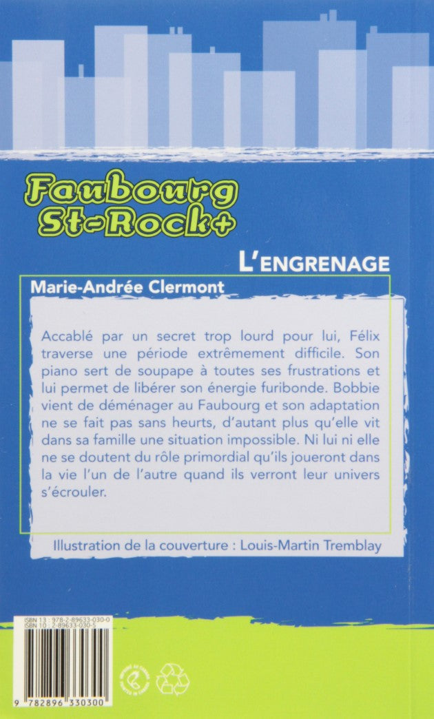 Livre L'engrenage - Marie-Andrée Clermont (Livre neuf) - ISBN 2896330305