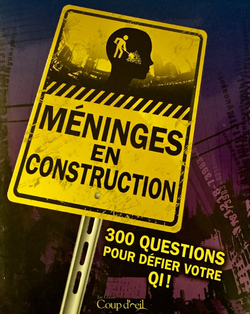 Livre Méninges en construction : 300 questions pour défier votre QI ! (Collectif) (Livre...