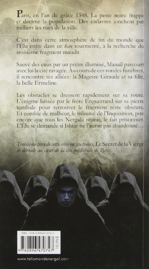 Livre Le secret de la vierge - Hervé Gagnon (Livre d'occasion) - ISBN 2896470743