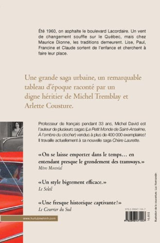 Livre Sur le boulevard - Michel David (Livre d'occasion) - ISBN 2896471448