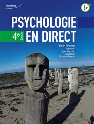 Livre Psychologie en direct (4e édition) - Karen Huffamn (Livre d'occasion) - ISBN 2896509828