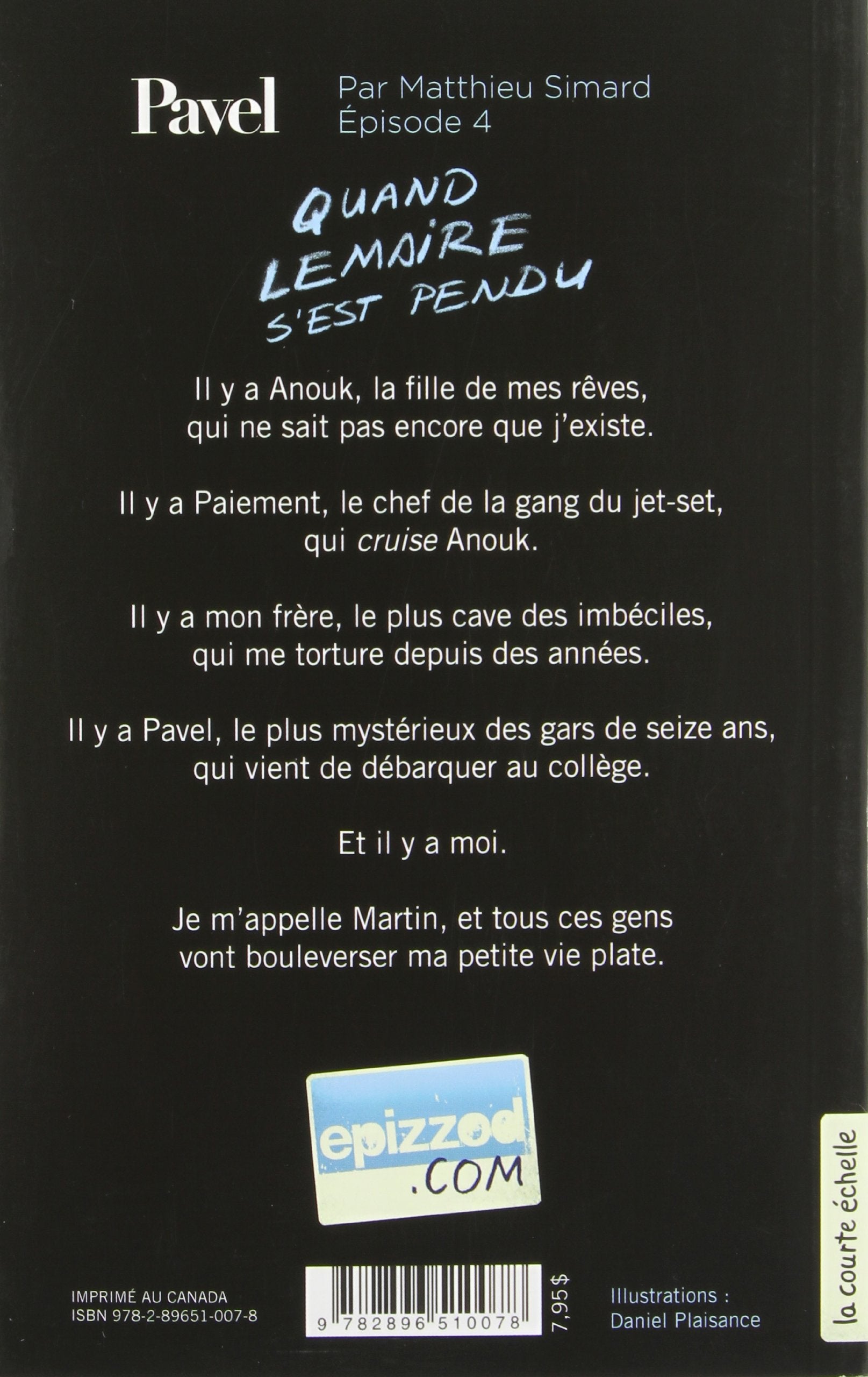 Livre Quand Lemaire s'est pendu - Matthieu Simard (Livre d'occasion) - ISBN 2896510079