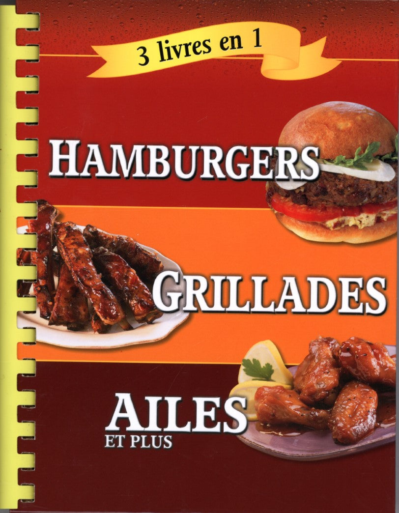 Livre Hamburgers, grillades, ailes et plus - Collectif (Livre d'occasion) - ISBN 2896543562