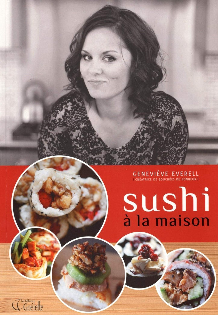 Livre Sushi à la maison (Geneviève Everell) (Livre d'occasion) - ISBN 2896906304