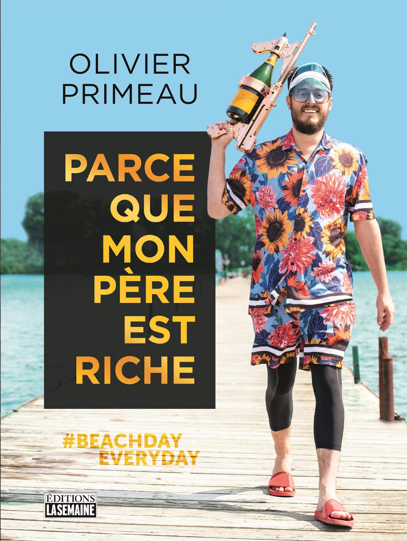 Livre Parce que mon père est riche - Olivier Primeau (Livre d'occasion) - ISBN 2897034343