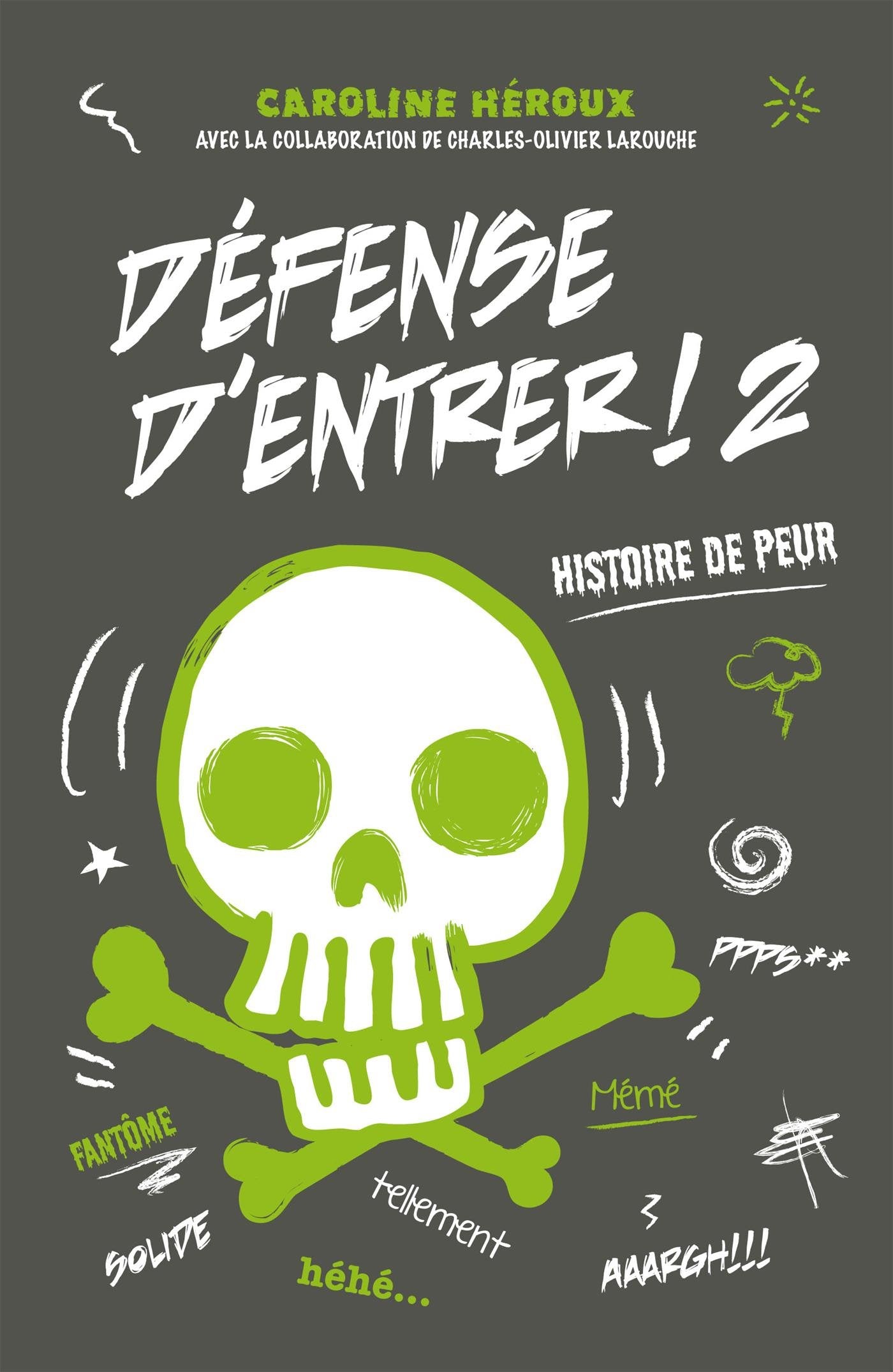 Livre Histoire de peur - Caroline Héroux (Livre d'occasion) - ISBN 289714128X