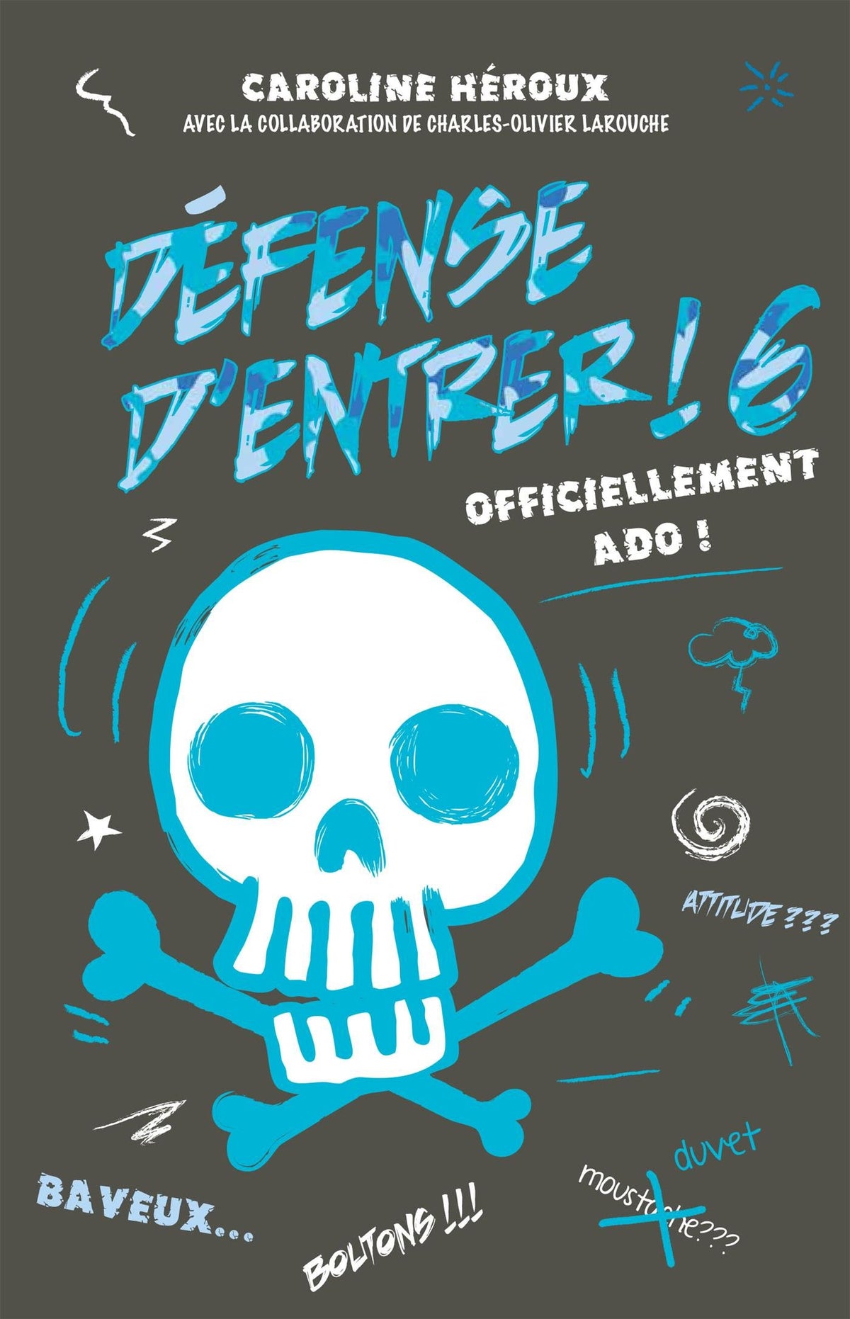 Livre Défense d'entrer! # 6 : Officiellement Ado ! (Caroline Héroux) (Livre d'occasion) - ISBN...