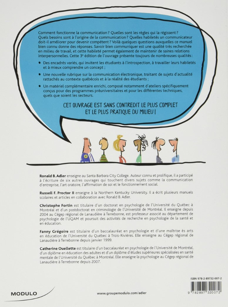 Communication et interactions (Ronald B. Adler)