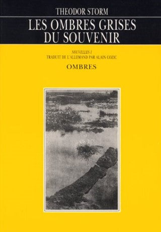 Livre Les ombres grises du souvenir - Theodor Storm (Livre neuf) - ISBN 2905964286