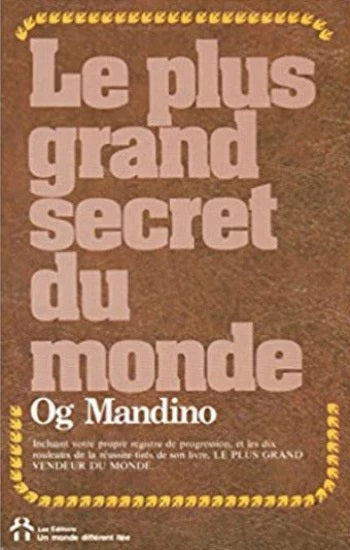 Livre Le plus grand secret du monde (Og Mandino) (Livre d'occasion) - ISBN 2920000209