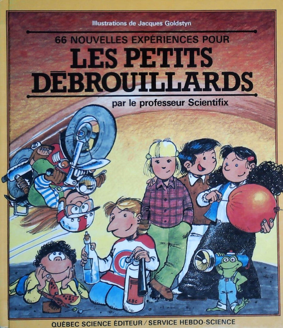 Livre ISBN 292007329X 66 Expériences pour Les Petits Débrouillards par le professeur Scientifix