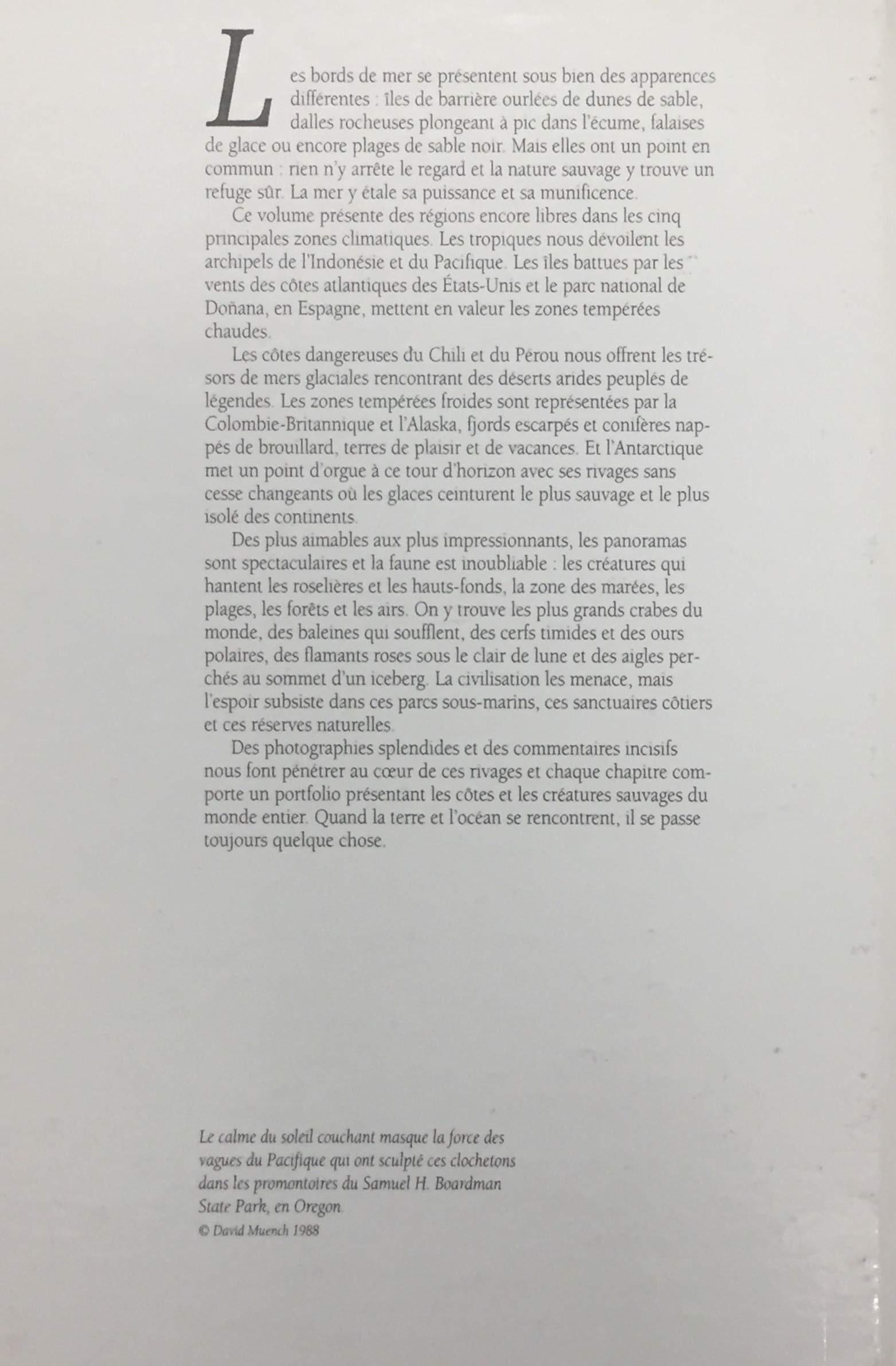 Livre Les côtes sauvages des cinq continents - Collectif (Livre d'occasion) - ISBN 292067577X