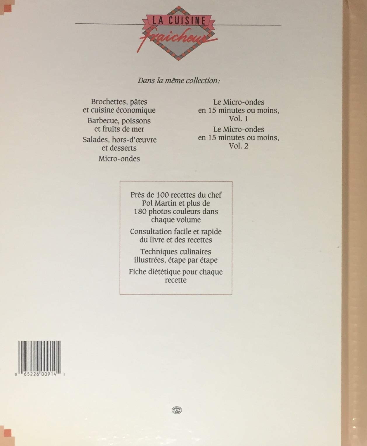 Livre Barbecue, poissons et fruits de mer - Pol Martin (Livre d'occasion) - ISBN 2920845365