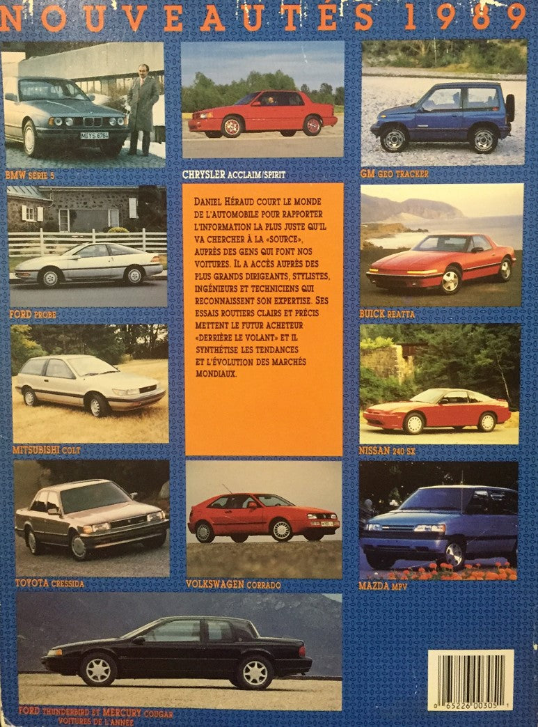 Carnet de route 1989 (Daniel Héraud)