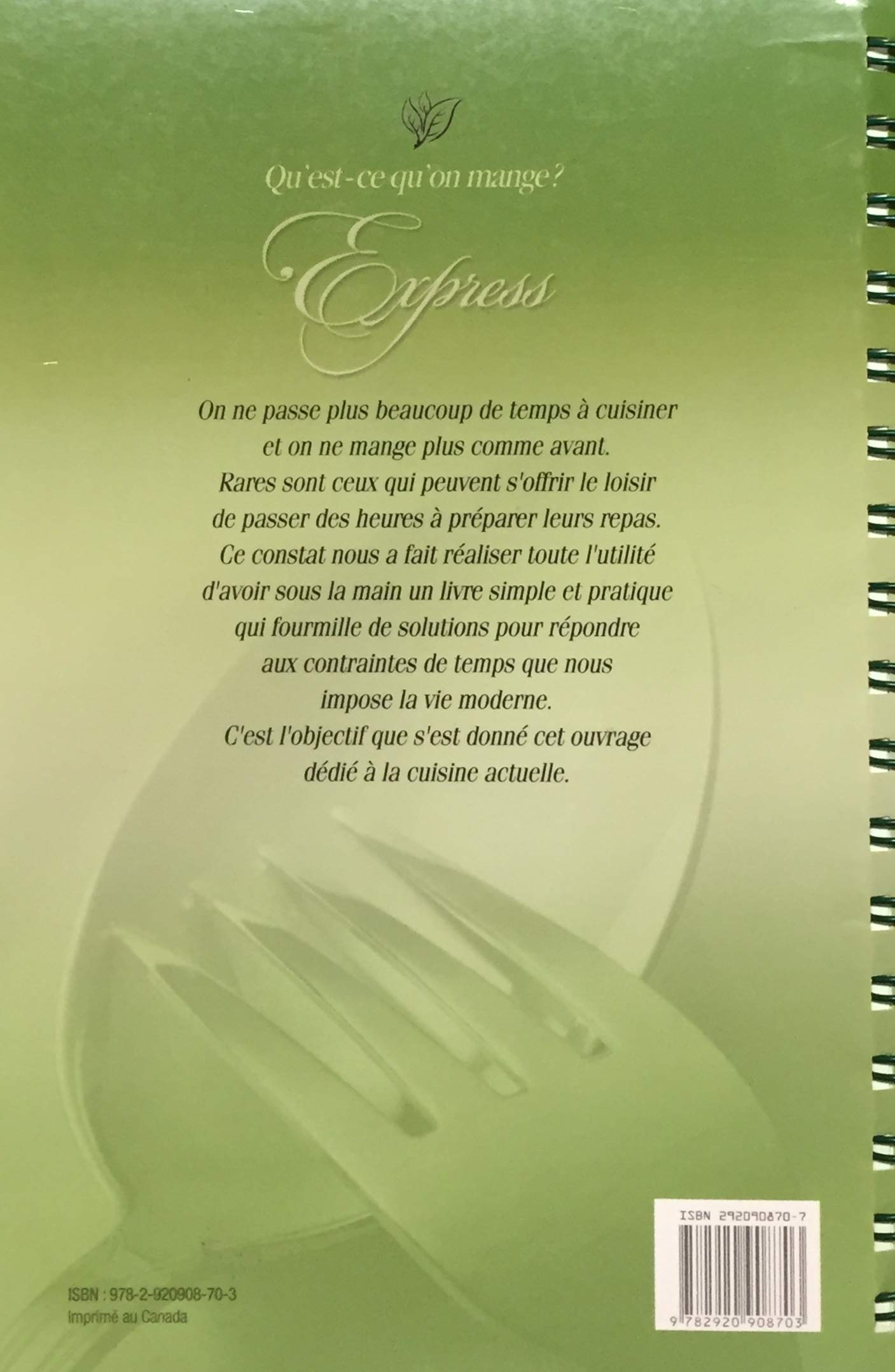 Livre Express : Plus de 200 recettes coups de coeur et rapides à exécuter - Collectif (Livre d'oc...