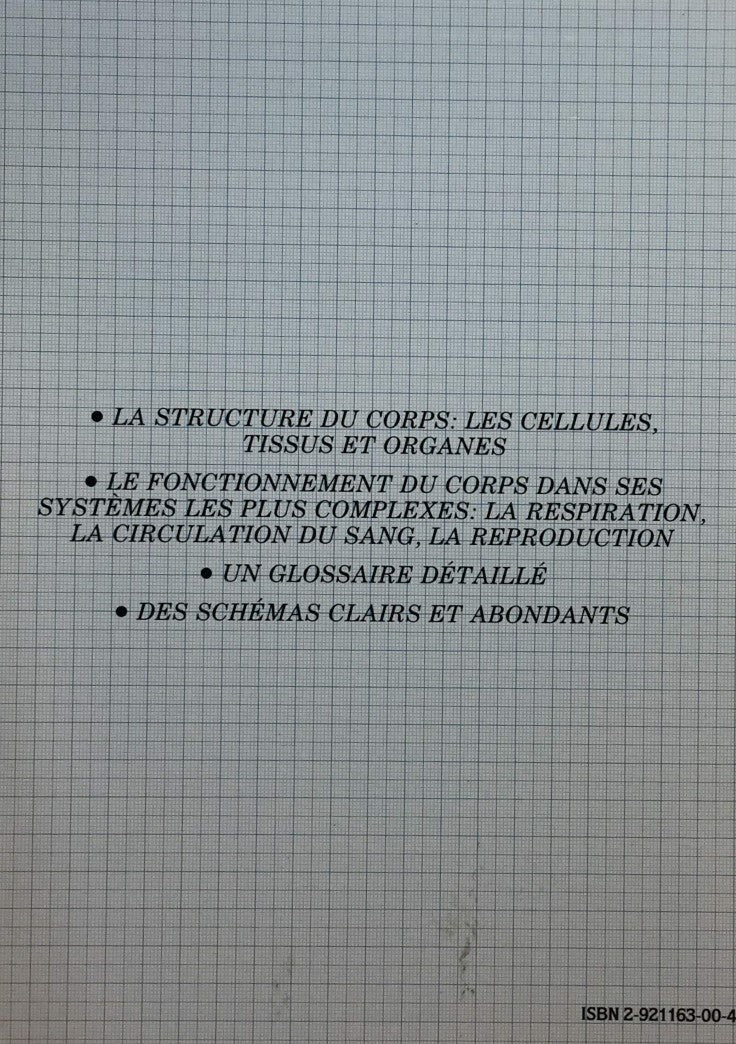 Livre Atlas du corps humain et de la sexualité (Livre d'occasion) - ISBN 2921163004