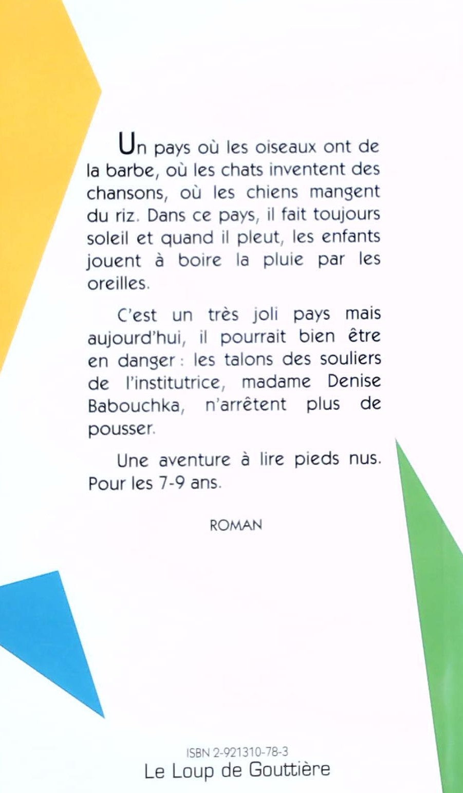Livre Au pays des Babouchka - Sylvie Nicolas (Livre d'occasion) - ISBN 2921310783