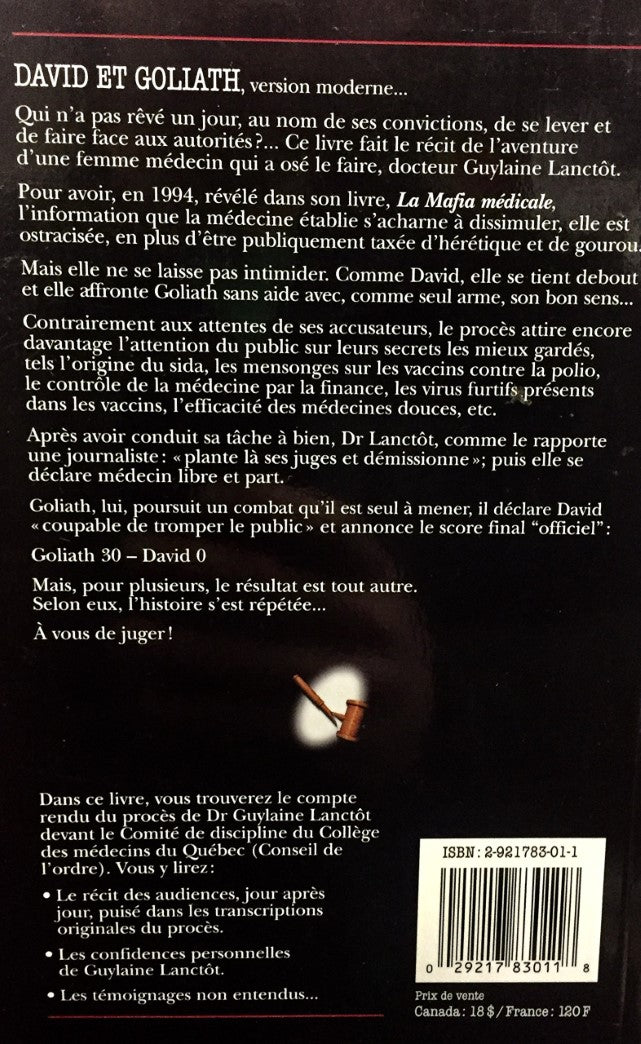 Le procès de la mafia médicale (Joachim Schafer)