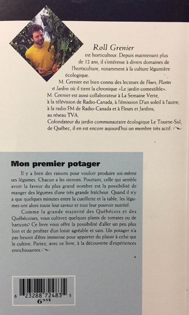 Livre Mon premier potager (Roll Grenier) (Livre d'occasion) - ISBN 2921850001