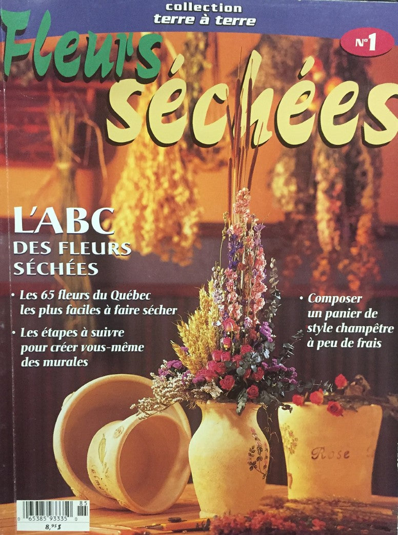 Livre Fleurs séchées - Collectif (Livre d'occasion) - ISBN 2921850338