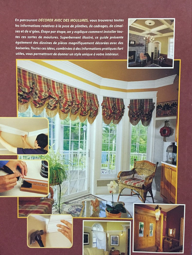 Livre Décorer avec des moulures - Collectif (Livre d'occasion) - ISBN 2921850648